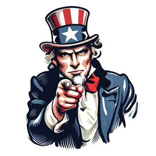 Uncle Sam Uncle Sam pointing his finger